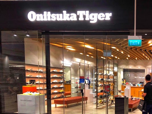 Onitsuka Tiger at Singapore Airport